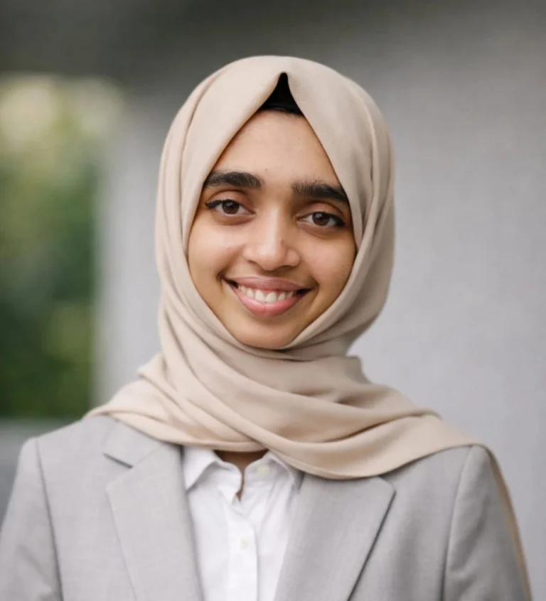 Nubabathool M.M Best digital marketer in Ernakulam: smiling portrait in professional attire